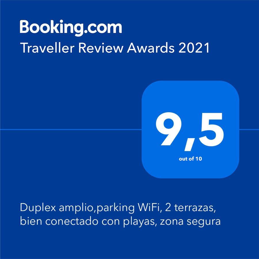 Appartamento Duplex Amplio,Parking Wifi, 2 Terrazas, Bien Conectado Con Playas, Zona Segura Vigo Esterno foto